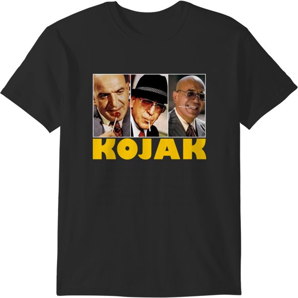 Kojak - Lollipop - Telly Savalas - 70S Cop Show T-Shirts-image
