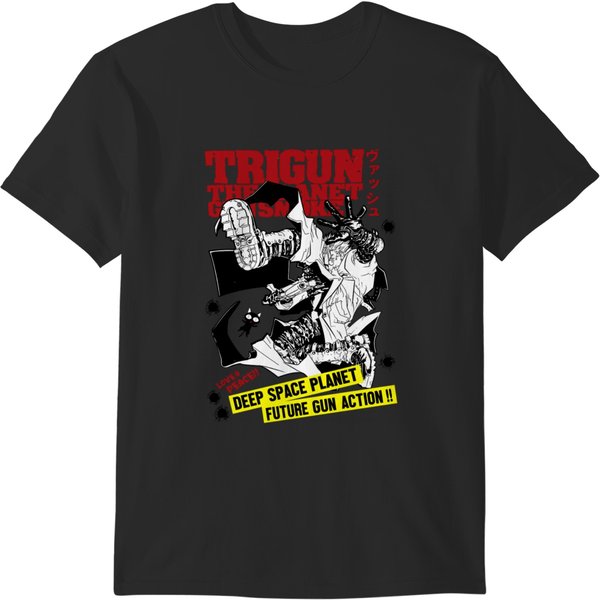 Trigun Gunsmoke White Trigun Gunsmoke White T-Shirts-image