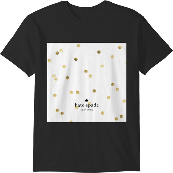 Kate Spade White Pattern T-Shirts-image