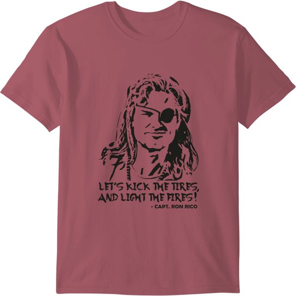 Captain Ron Rico Words Of Wisdom T-Shirts-image