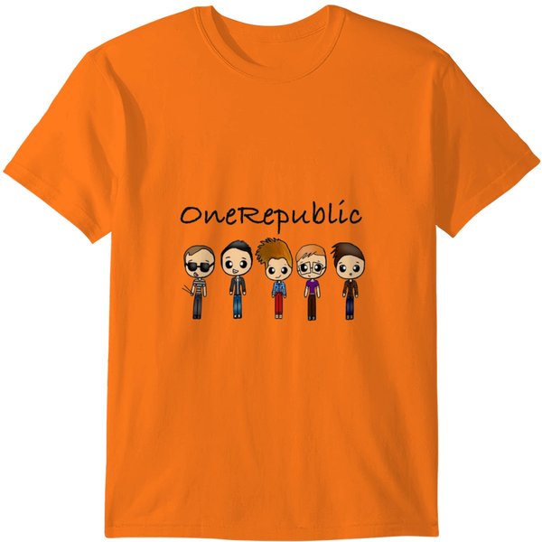 Onerepublic Chibi Onerepublic Lived T-Shirts-image