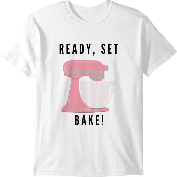 Great British Bake Off Sticker T-Shirts-image