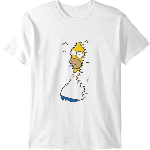Homer In Hedges Homer In Hedges T-Shirts-image