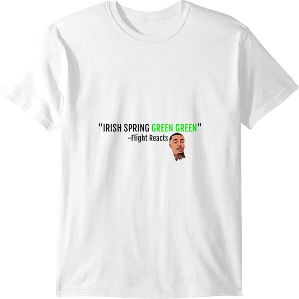 Irish Spring Green Green L Flight Reacts T-Shirts-image