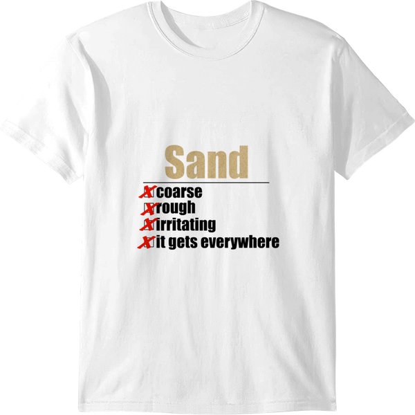 Why Anakin Hates Sand. T-Shirts-image
