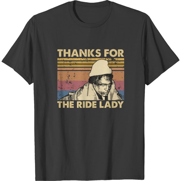 Thank For The Ride Lady Vintage T-Shirt, George Romero Shirt, Horror Movies Shirt-image