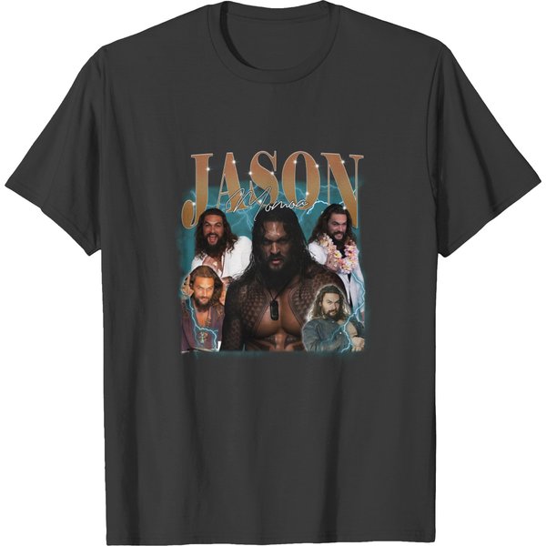 Jason Momoa Film Superhero T-Shirt-image