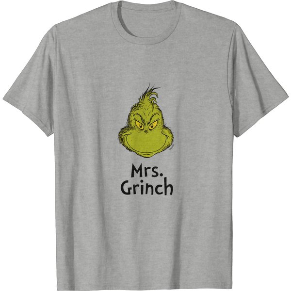 How The Grinch Stole Christmas | Mrs. Grinch T-Shirt-image
