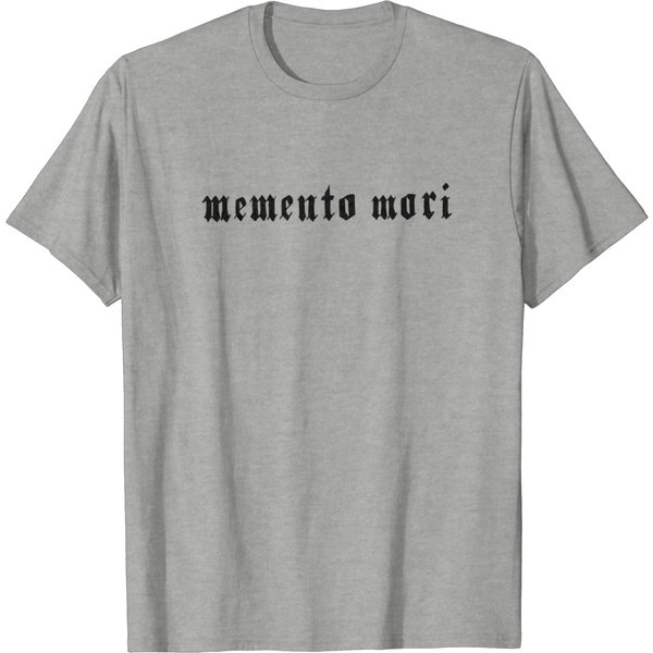 Memento Mori Black T-Shirts-image