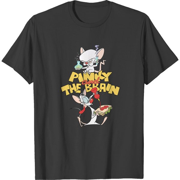 Animaniacs Pinky And The Brain Science And Sandwich T Shirts-image