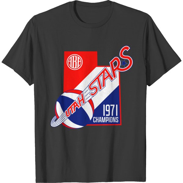 Defunct Utah Stars 1971 Aba Champs - Utah - T-Shirt-image
