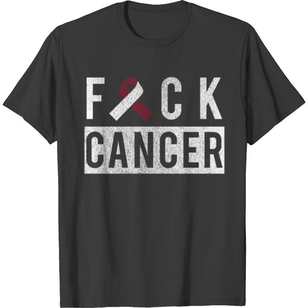 Fck Cancer Shirt Head And Neck Cancer 1 T-Shirt-image