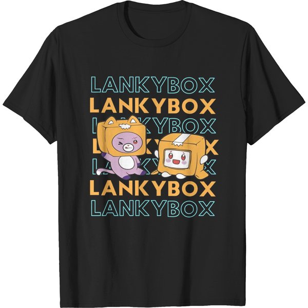 Kids Lanky Box Boys Girls Short Sleeve T-Shirt-image