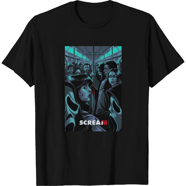 2023 Scream Vi Movie Poster Shirt, Scream 6 Movie Shirt-image