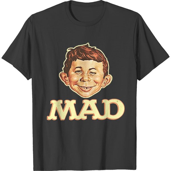 Mad Magazine Vintage Distressed T-Shirt T-Shirt T-Shirts-image
