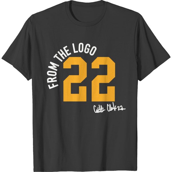 Caitlin Clark 22 From The Logo Iowa Basketball Player Essential T Shirts-image
