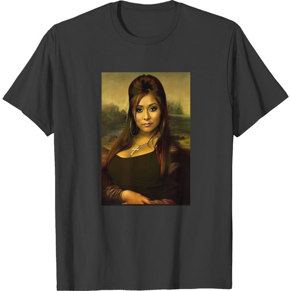 Snooki Mona Lisa Premium Matte Vertical Poster T Shirts-image
