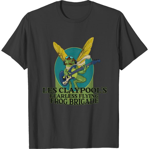 Les Claypools Fearless Flying Frog Brigade The Summer Of Green Tour 2023 T Shirts-image