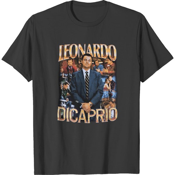 Marino Morwood 90'S Leonardo Leo Dicaprio Rap T Shirts-image