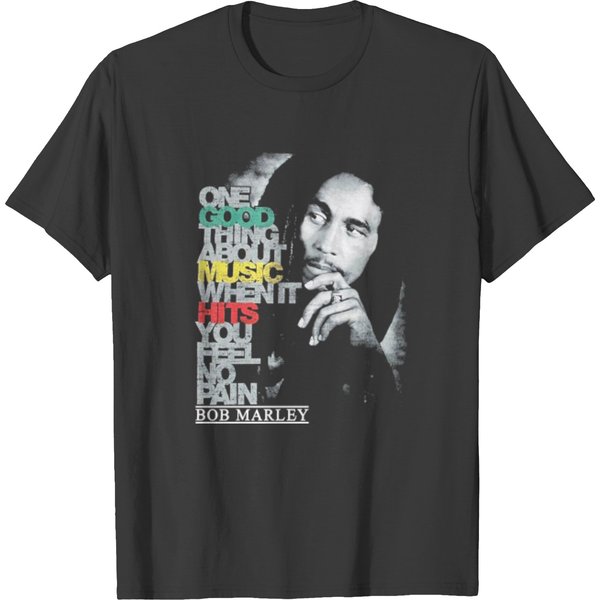Bob Marley Good Music Hits T Shirts-image