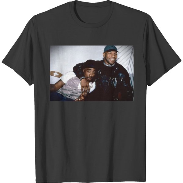 Mike Tyson & Tupac T-Shirt - Rapper Tee - Hip Hop Clothing-image