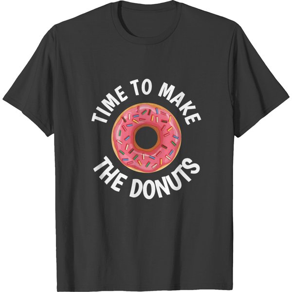 Doughnut T-Shirt Time To Make The Donuts-image