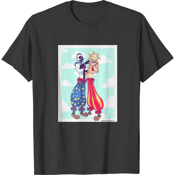 Sun And Moon Fnaf Long T-Shirts-image