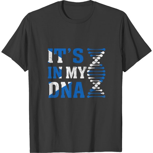 Vintage Dna Scotland Dna Flag Scottish Pride T T-Shirts-image