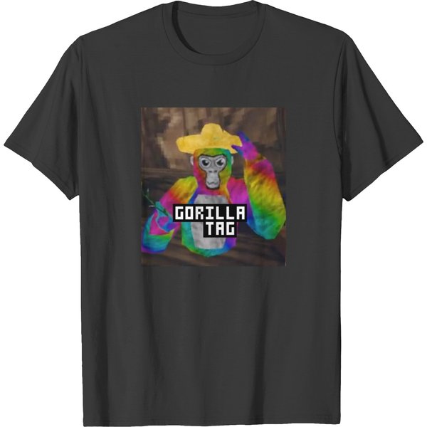 Gorilla Tag Monkey By Polkart T-Shirts-image