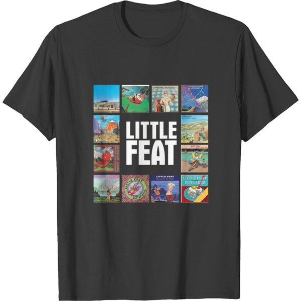 Little Feat Rock Band Lowell George Formed Then Disbanded Upon His Death Hamburger Midnight Gifts Fo T-Shirts-image