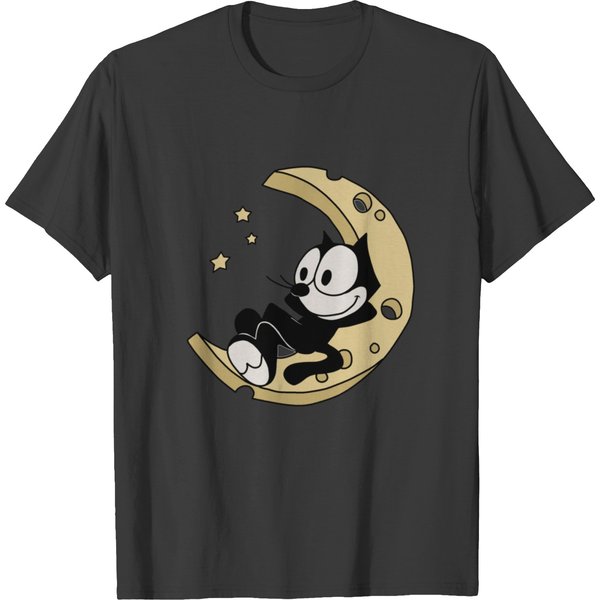 Felix The Cat On The Moon T-Shirts-image
