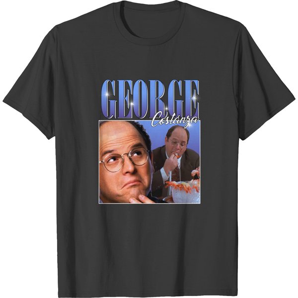 George Costanza Seinfield T Shirts-image