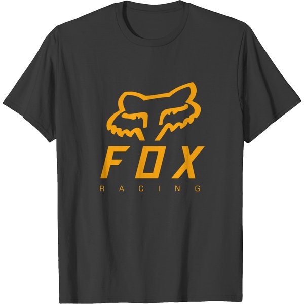 Orange Fox Acing Logo T Shirts-image