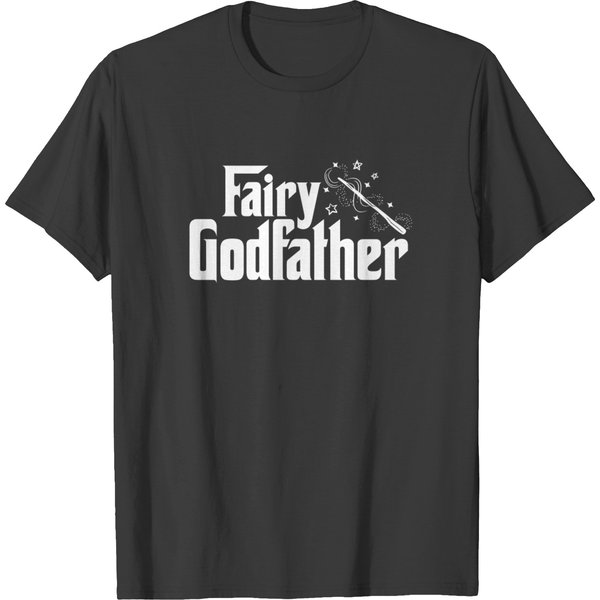 Fairy Godfather Godmother Magic Wand Christening C T Shirts-image