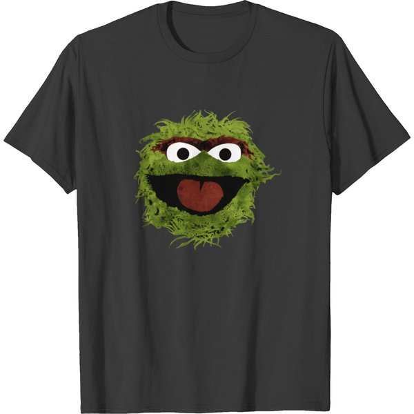 Oscar The Grouch | Watercolor Trend T-Shirt-image