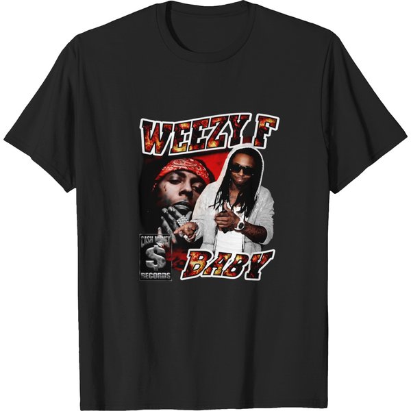 Lil Wayne Weezy F Baby Hip Hop Vintage Onesies T Shirts-image