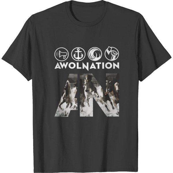 Awolnation Run T Shirts-image