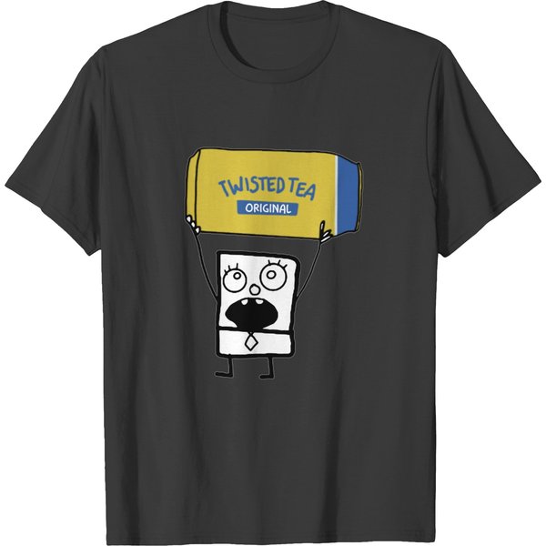 Doodlebob Twisted Tea T Shirts-image