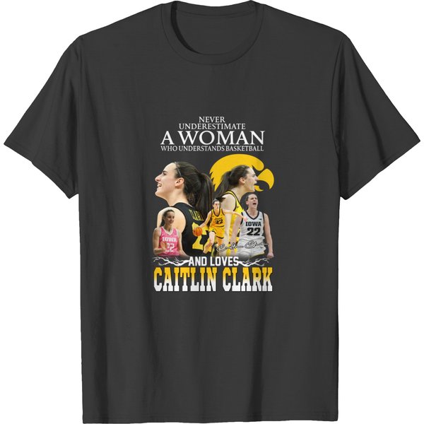 Caitlin Clark American Basketball T Shirts, 90S Vintage Style T Shirts-image