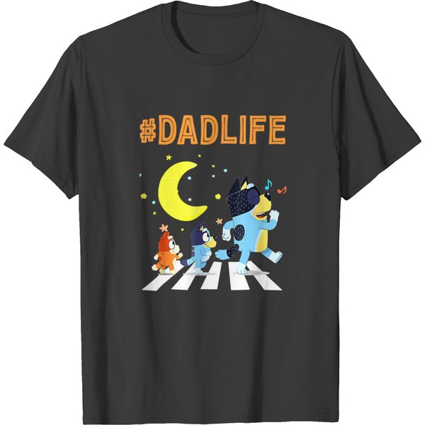 Bluey Dad Life Family Shirt-image