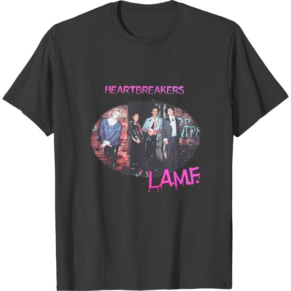 Johnny Thunders And The Heartbreakers L.A.M.F. Rock Band Graphic T-Shirts-image