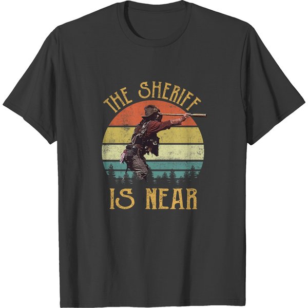 Blazing Saddles The Sheriff Is Near Vintage T Shirts-image