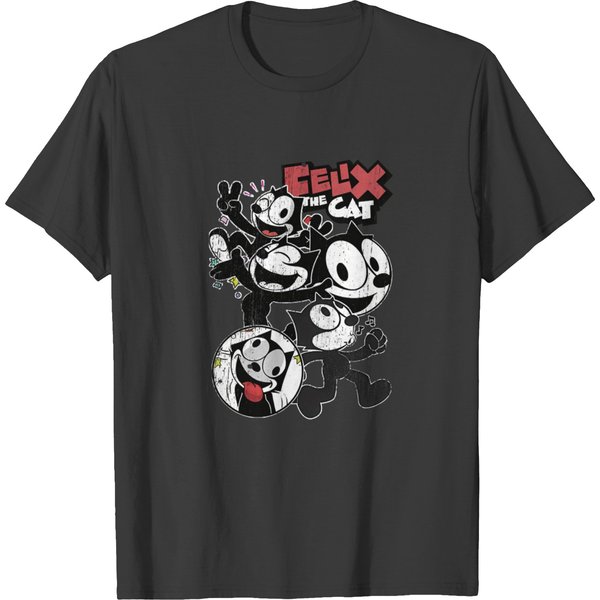 Felix The Cat Vintage T-Shirts-image