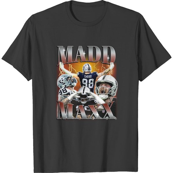 Maxx Crosby Shirt, Vintage 90S Shirt-image