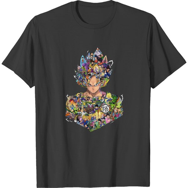 Dragon Ball Z Shirt, Goku T Shirts Of All Characters, Akira Toriyama-image