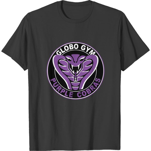 Globo Gym Purple Cobras Vintage Logo T-Shirts-image
