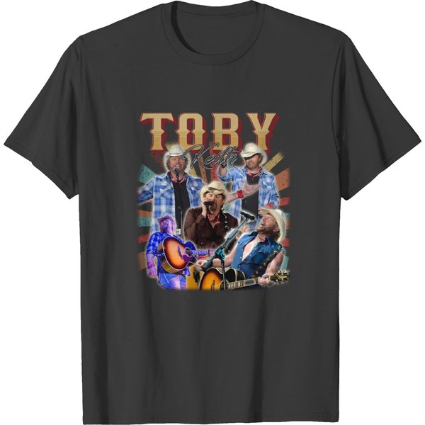 Toby Keith Tshirt, Vintage Toby Keith 90S Shirt-image