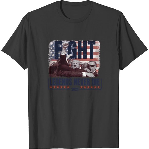 Trump Assassination Tee: Fight For Justice-image