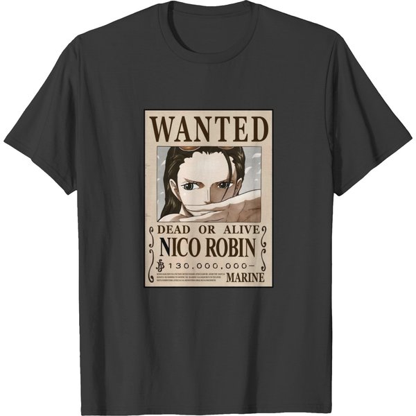 Nico Robin Wanted T-Shirts-image