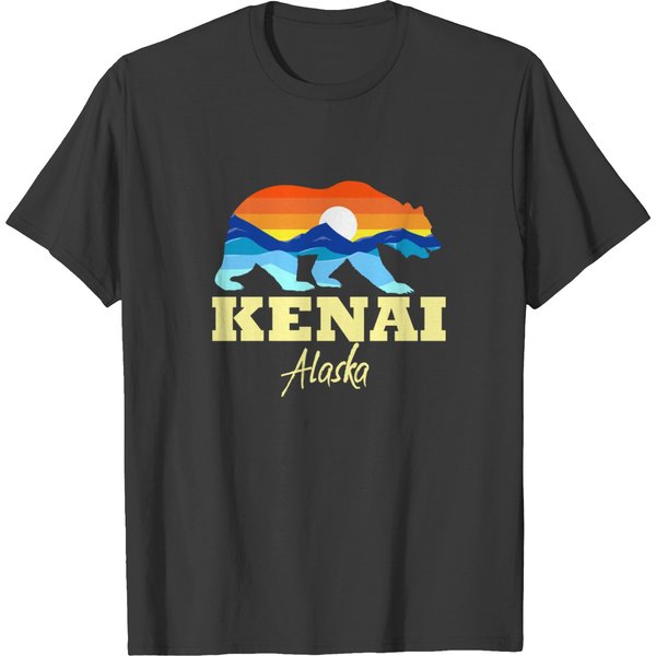 Kenai Fjords National Park Bear Kenai Fjordsbear S T Shirts-image